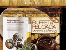 Tablet Screenshot of happyburger.com.br
